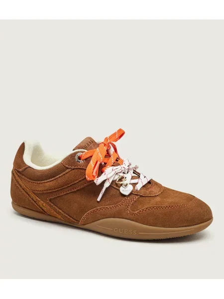 Guess Sneakers | piele întoarsă maro