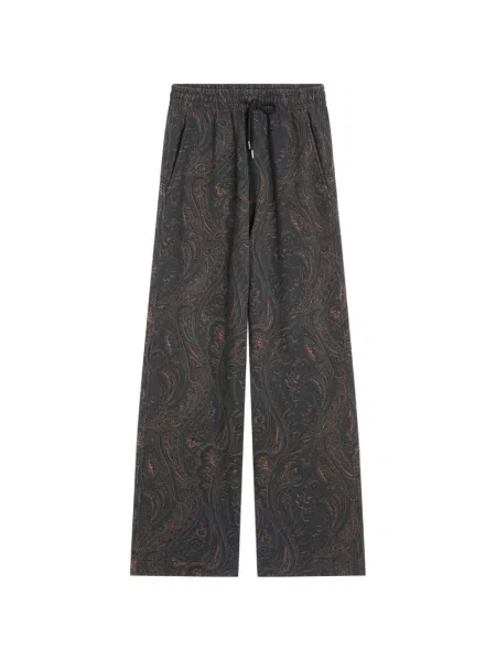 Pantaloni sport Dries Van Noten albastru