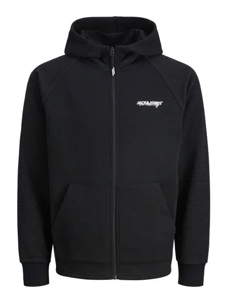 JACK & JONES Hanorac JJTHATCHER' negru