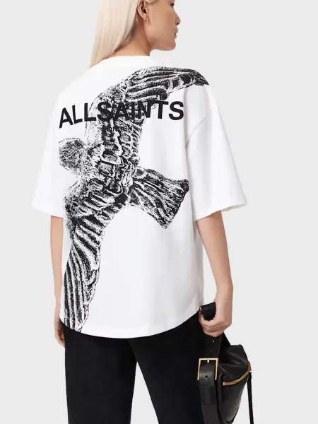 Футболка Allsaints белая