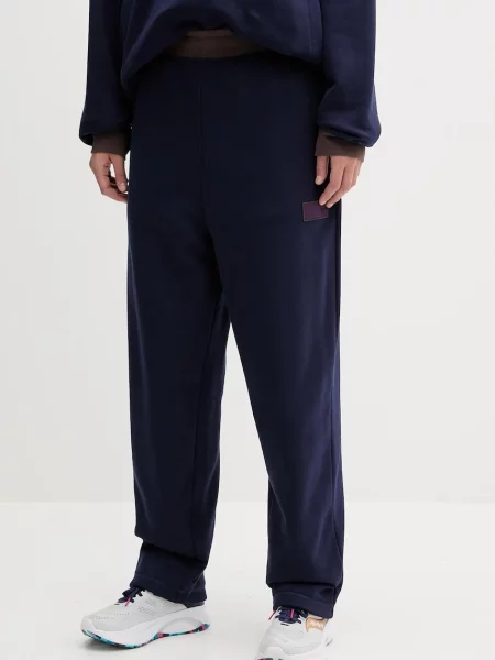 Однотонный свитер Ea7 Emporio Armani с капюшоном фиолетовый