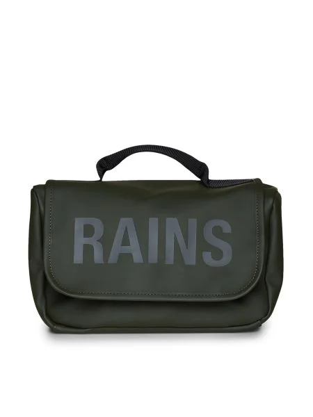 Kozmetická taška Rains zelená
