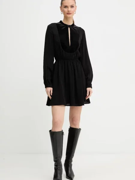 Šaty Armani Exchange čierna
