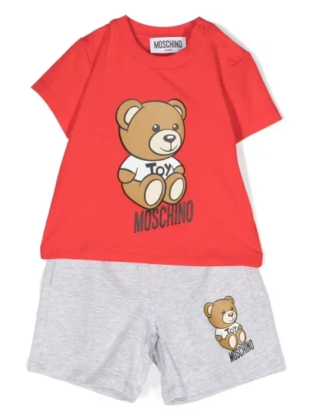 Szorty dziecięce Moschino czerwone