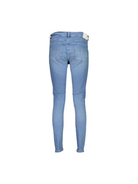 Skinny jeansy Tommy Hilfiger Nora niebieskie