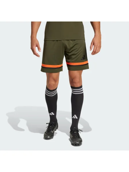 ADIDAS PERFORMANCE Sportske hlače Squadra maslinasta / narančasta crna