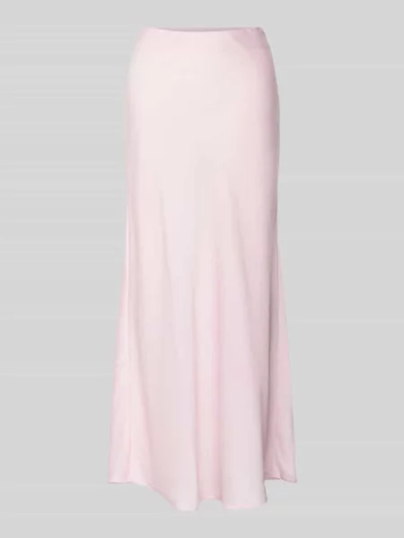 Długa spódnica z Satyna Model VIELLETTE' Vila różowa