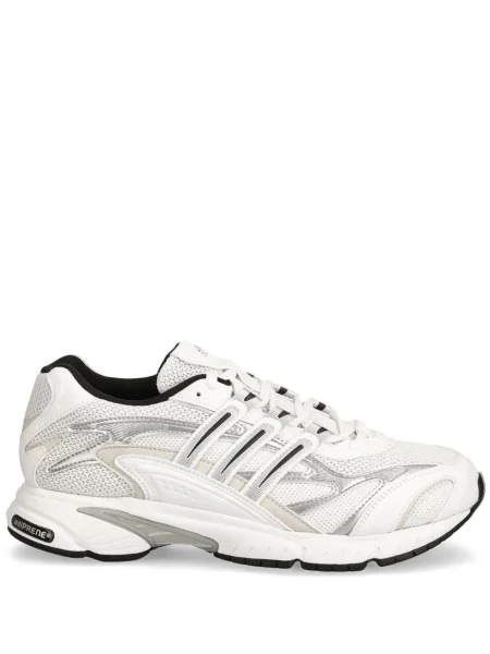Τρέξιμο μπλούζα Adidas με σχέδιο με αφηρημένο print γκρι