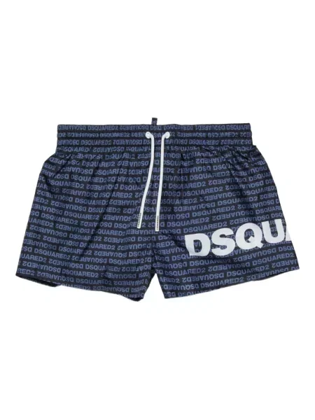 Kąpielówki dziecięce Dsquared2 czarne