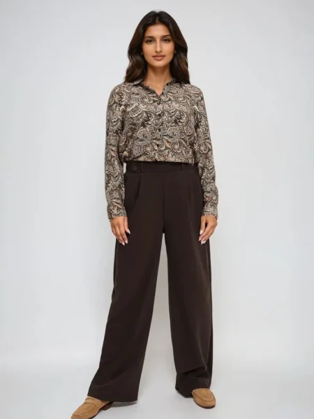 Pantaloni Marisse maro