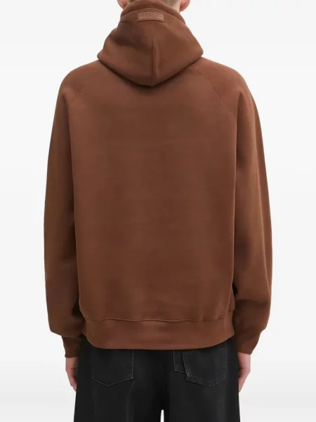 Hanorac cu glugă Aape By A Bathing Ape cu broderie maro