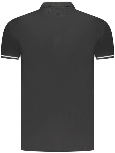 Polo Cavalli Class cu mâneci scurte negru