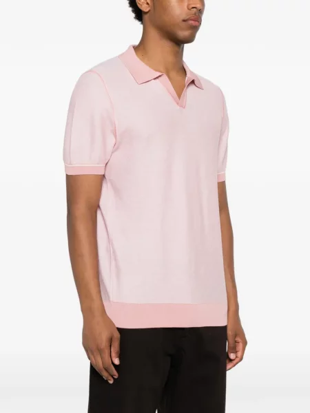 Tricou Boss tricotate roz
