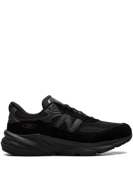 Sneakerși New Balance plasă negru