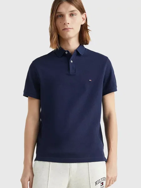 Поло Tommy Hilfiger синє