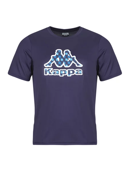 Majica Kappa s kratkimi rokavi vijolična