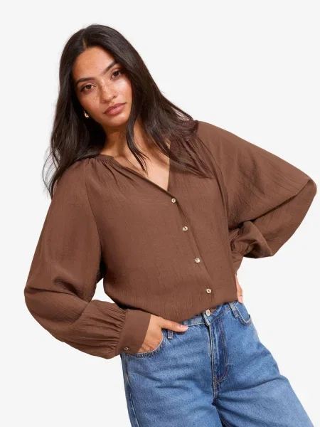 Friends Like These Bluză ciocolatiu