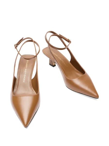 Pantofi cu toc Stuart Weitzman maro