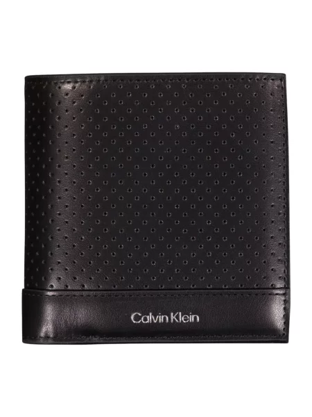 Portfel Calvin Klein skórzany czarny