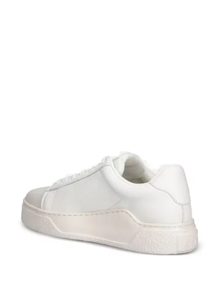 Sneakerși Armani Exchange din piele alb