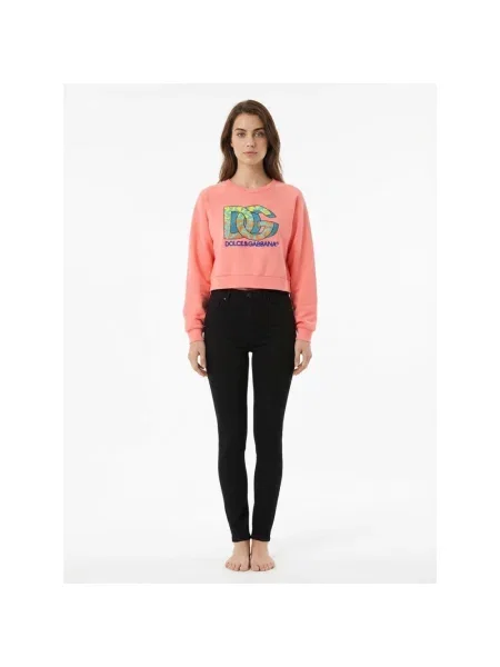 Bluza Dolce And Gabbana z dżerseju z logo