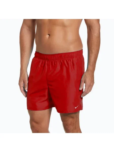 Olcsóbban. Férfi Nike Essential 5" Volley úszónadrág Méret: M piros