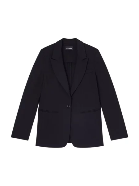 Marynarka Emporio Armani ze stretchu czarna