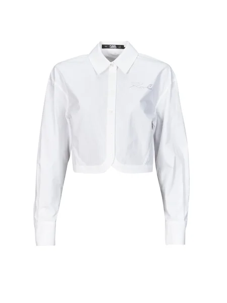 Cropp bluză Karl Lagerfeld din poplin