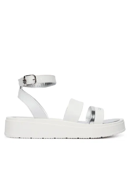 Szandál Calvin Klein Velcro Sandal D fehér