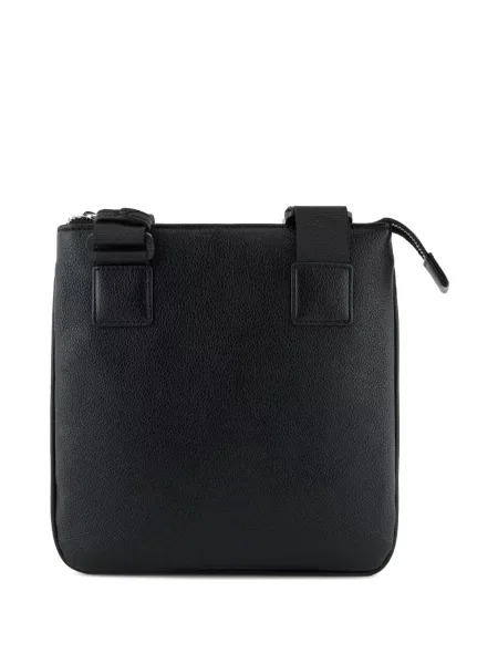 Geantă Armani Exchange cu autograf negru