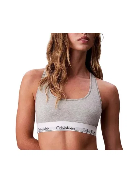 Bez podšívky kalhotky Calvin Klein Jeans šedé