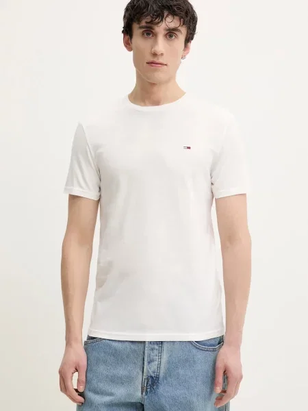 Tommy Jeans basic tričko modré
