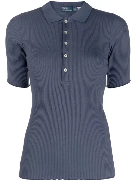 Polo Polo Ralph Lauren din cașmir cu dungi cu imagine albastru