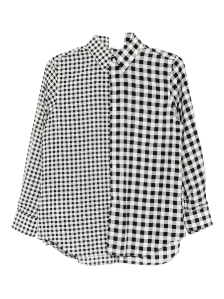 Kockás ing Comme Des Garçons fekete