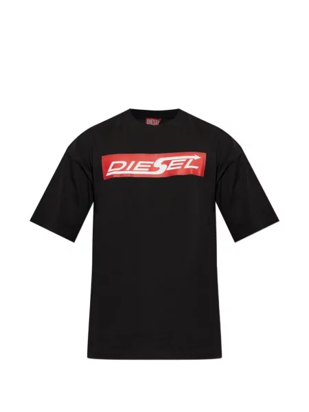 Tricou Diesel cu imagine negru