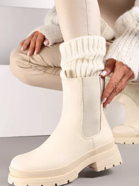 Botine Cillime bej