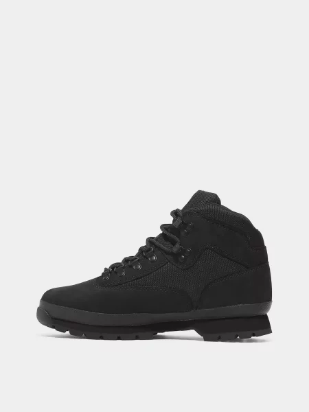 Ботинки Timberland из нубука черные
