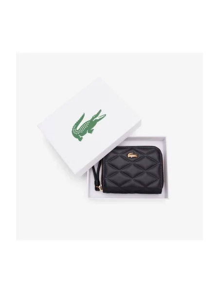 Lacoste bőr pénztárca fekete