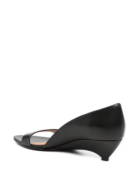 Sandale Jil Sander din piele negru