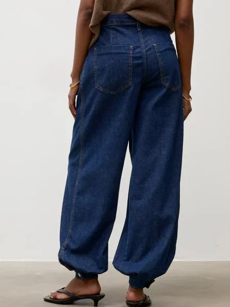 Answear.LAB jeansy granatowe