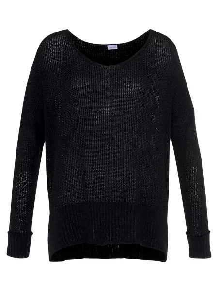 LASCANA Pulover negru