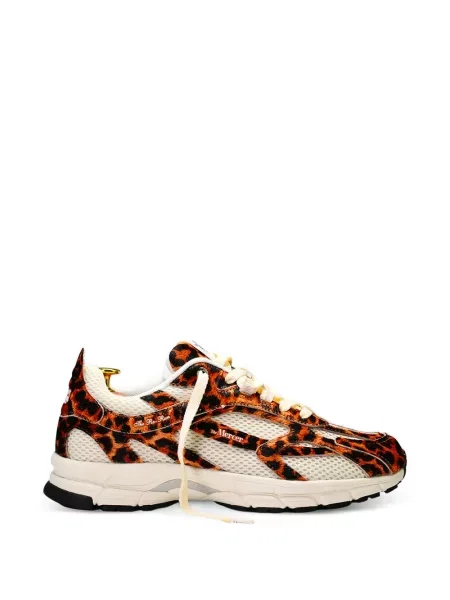 Pantofi alergare Themercer. cu imagine cu model leopard alergare maro