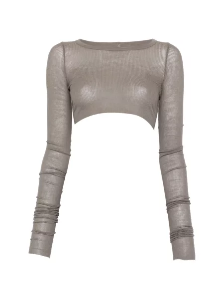 Majica Rick Owens ošišan siva