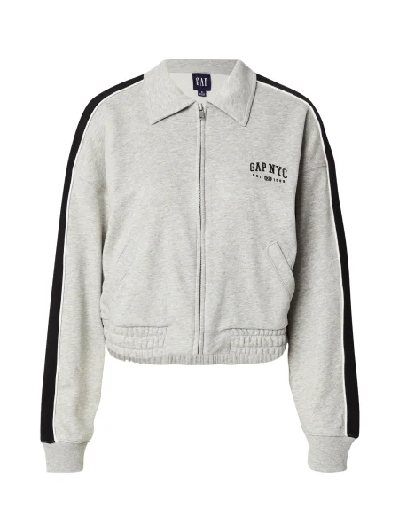 GAP Hanorac gri amestecat / negru alb