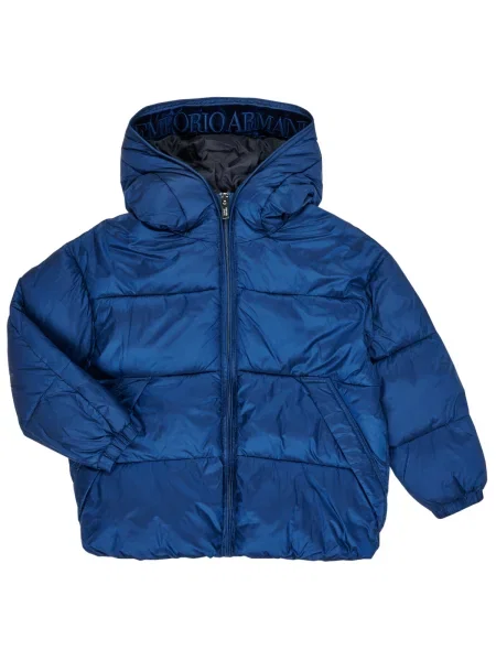 Geacă copii Emporio Armani albastru