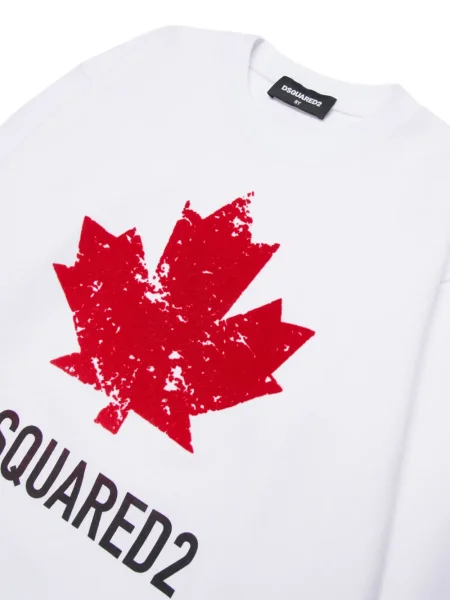 Bluza dziecięca Dsquared2 biała