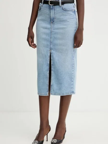 Jeans krilo Guess MILA mornarsko modra