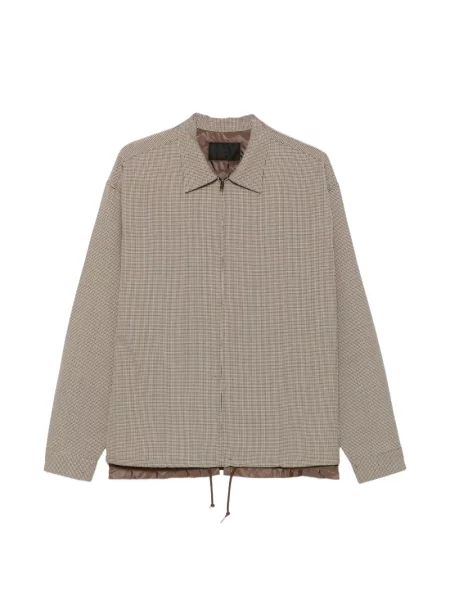 Košulja Prada s houndstooth uzorkom