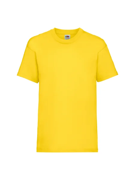 Tricou copii Fruit Of The Loom galben