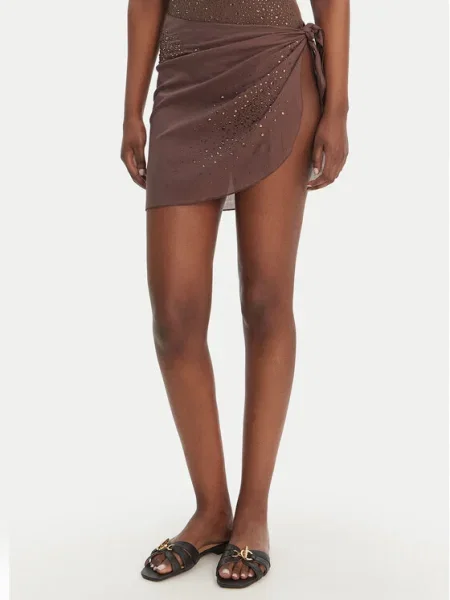 Guess Fustă mini maro